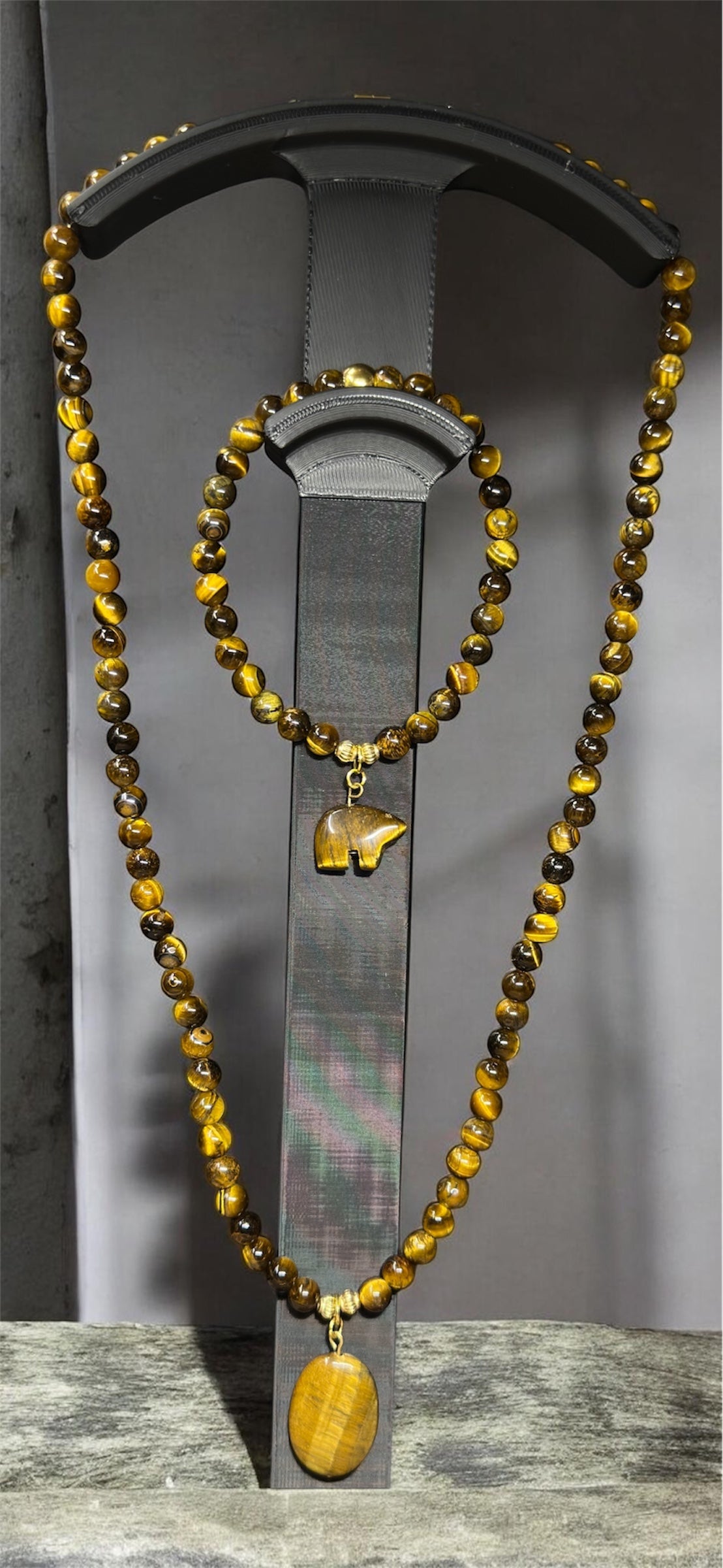 Golden Guardian Tiger Eye Set”