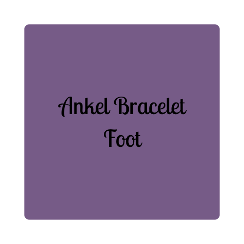 Ankel Bracelet Foot Display