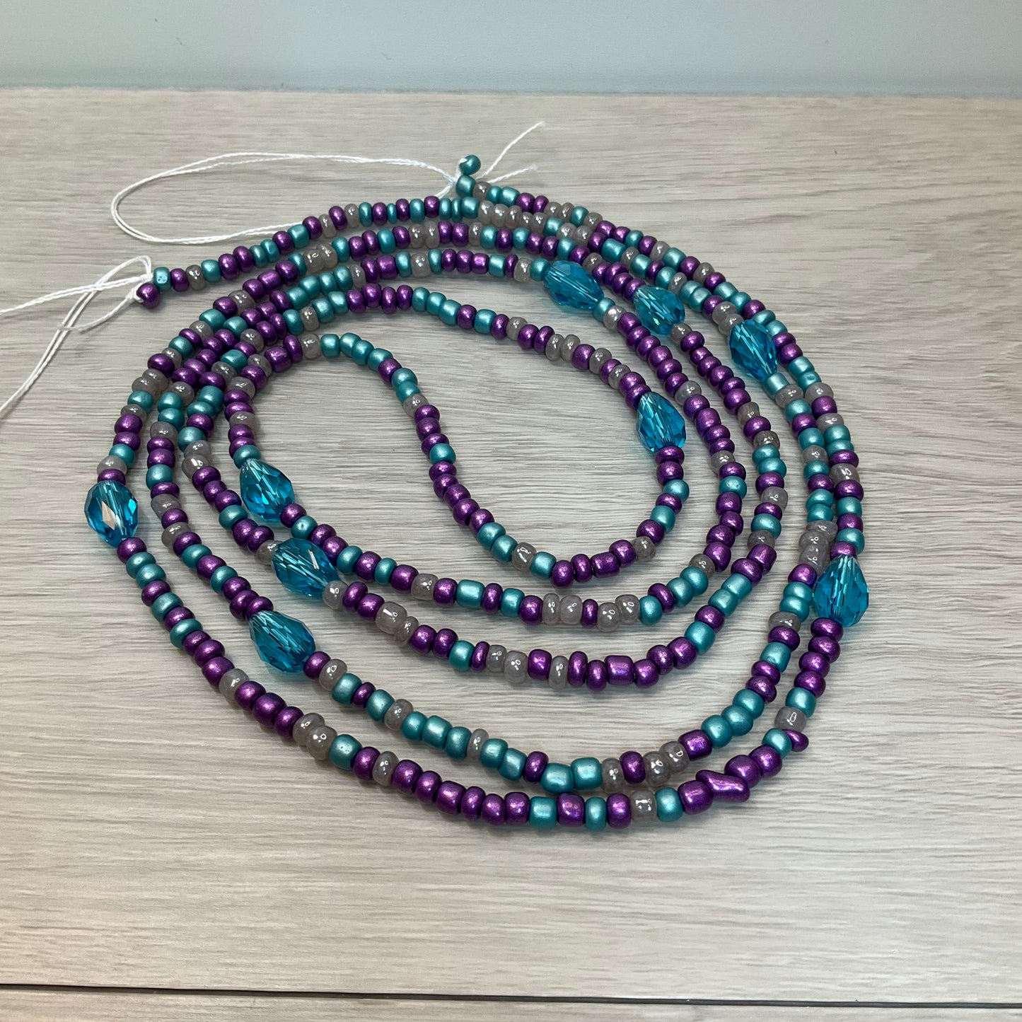 Purple and Teal