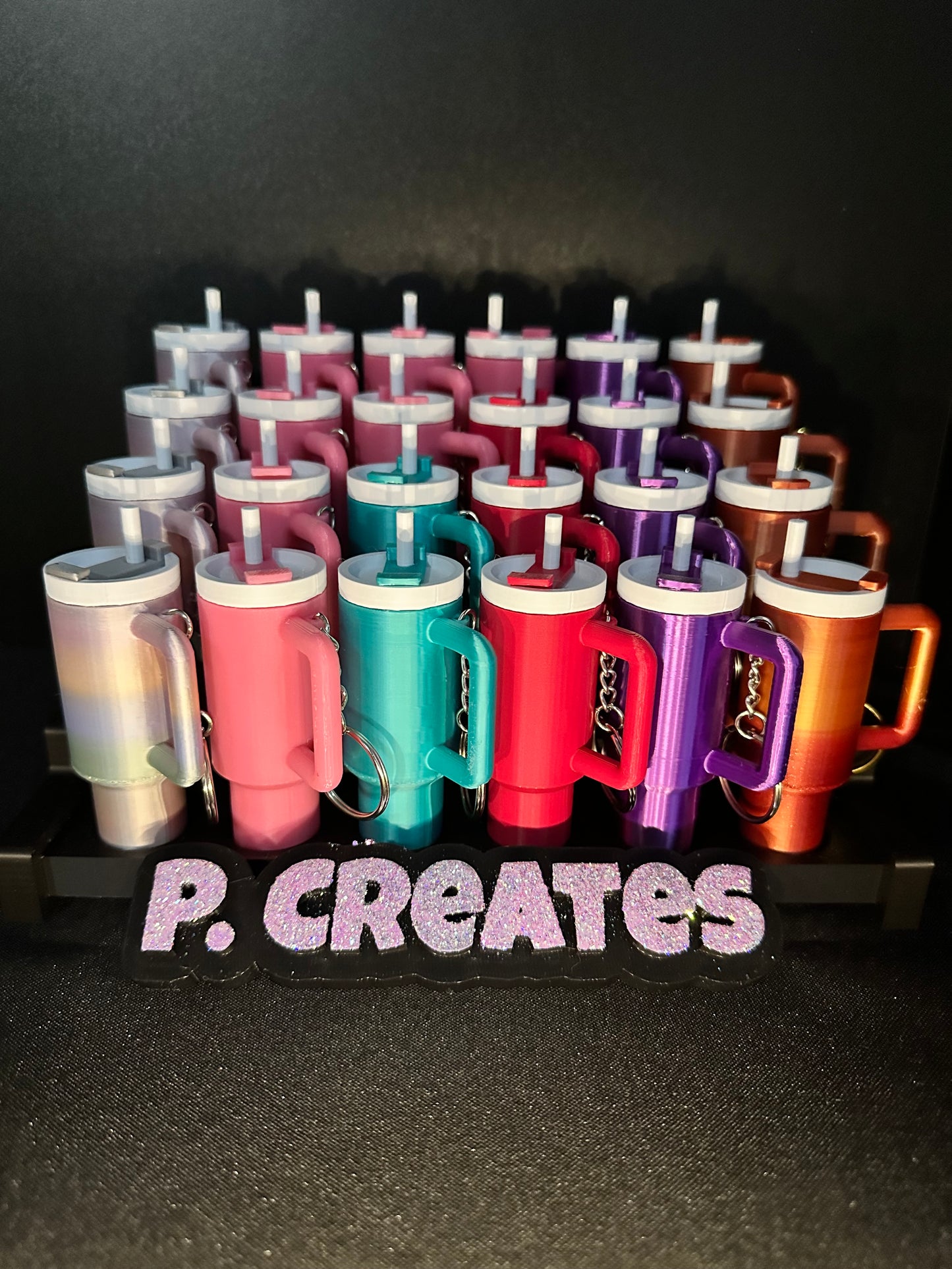 Chapstick keychain holder