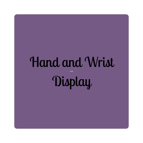 Hand and Wrist Display
