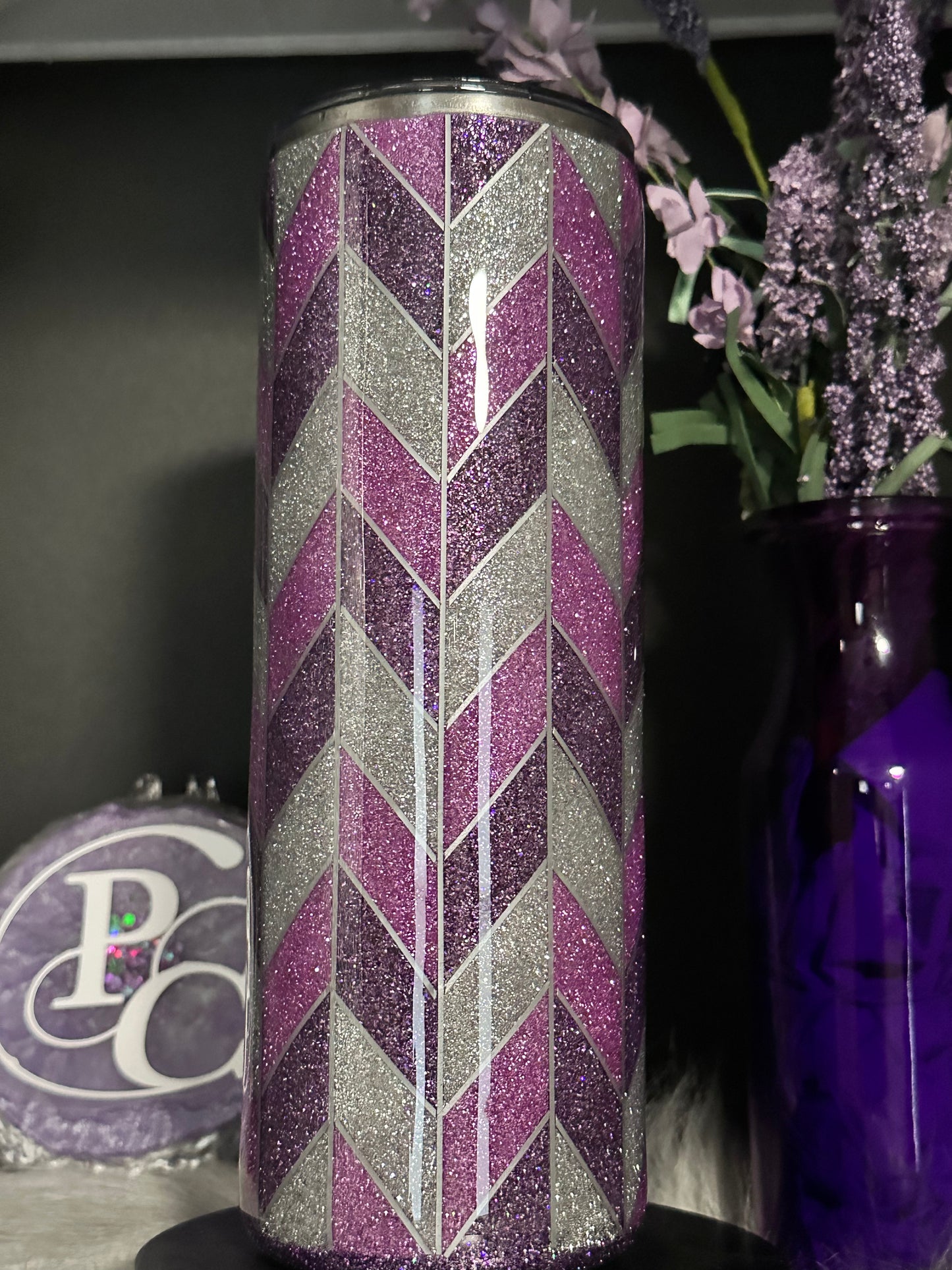 Purple And Lavender Tangram