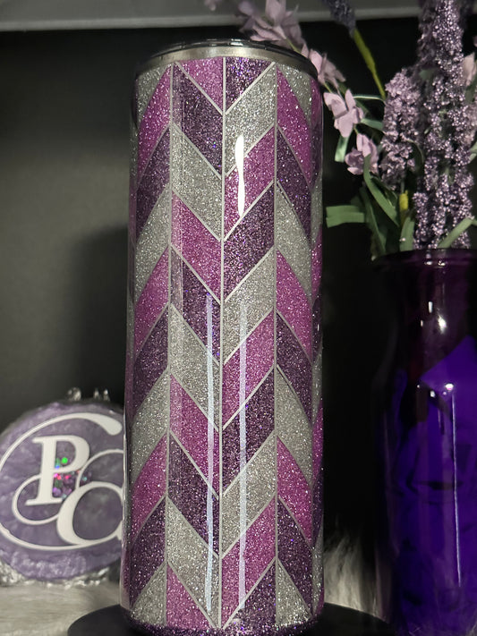 Purple And Lavender Tangram