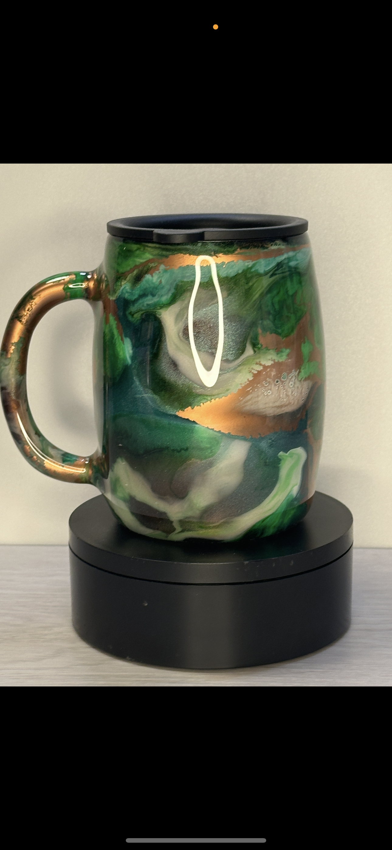 CopperGreen swirl