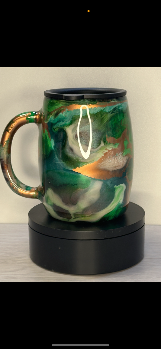 CopperGreen swirl
