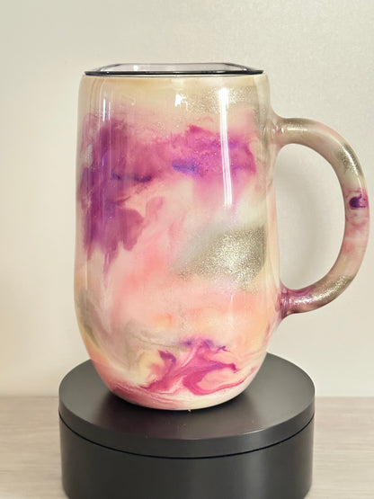 Soft Purple and Pink