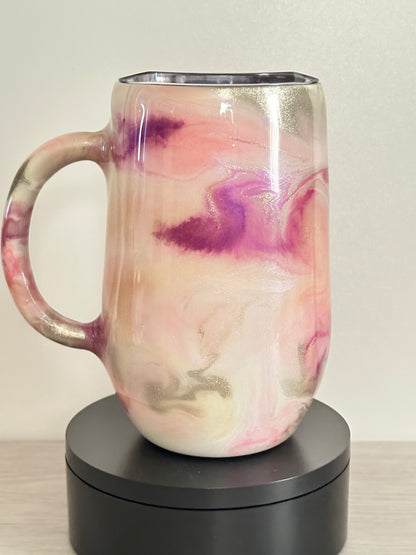 Soft Purple and Pink